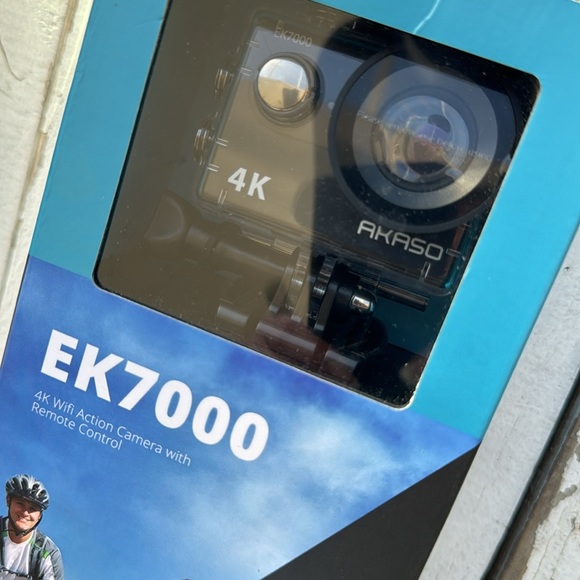 EK 7000 Go Pro 4K Action Camera with Remote New - Picture 8 of 8